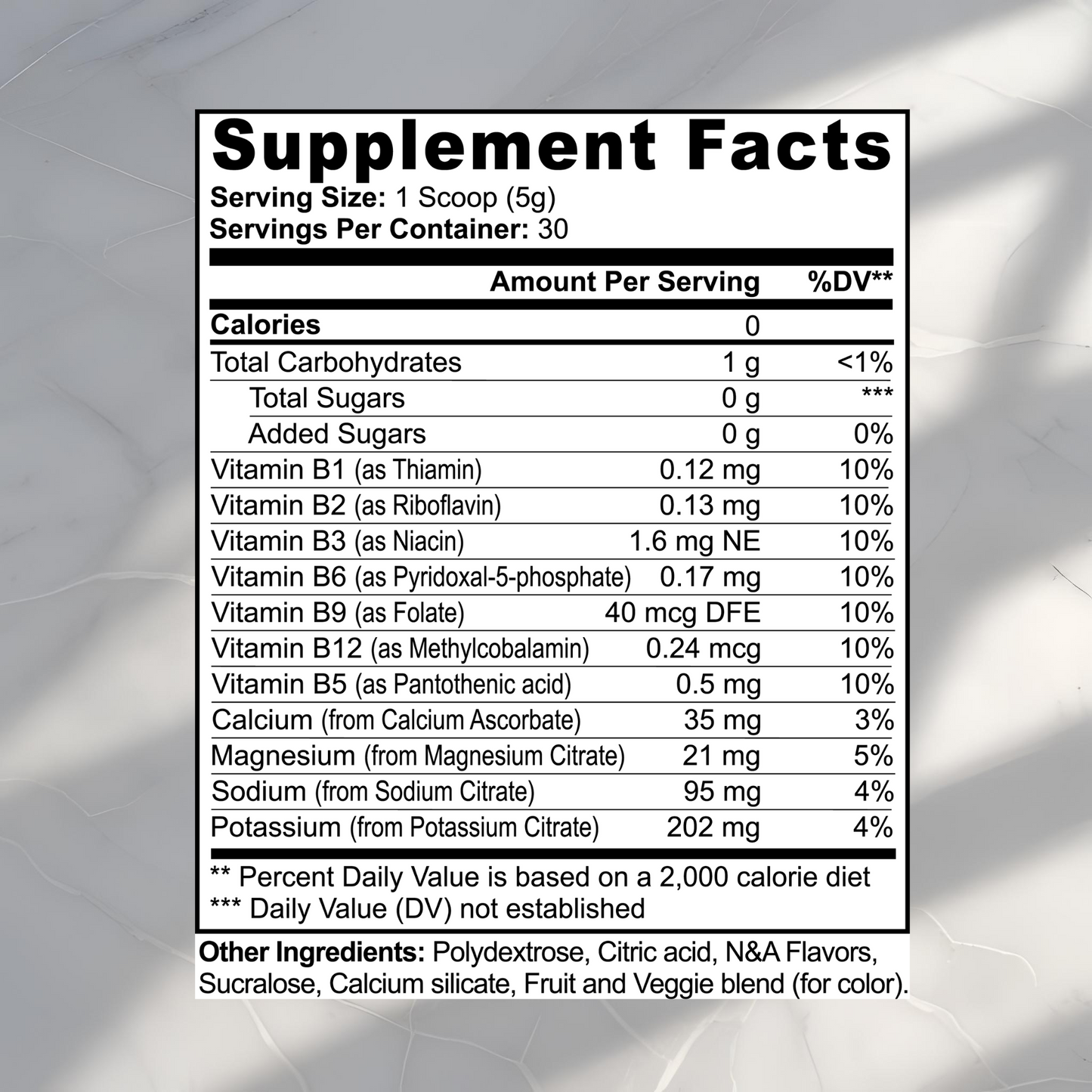 Hydration Powder (Matcha Green Tea)